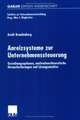 Anreizsysteme zur Unternehmenssteuerung: Gestaltungsoptionen, motivationstheoretische Herausforderungen und Lösungsansätze