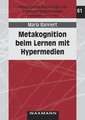 Metakognition beim Lernen mit Hypermedien