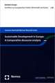 Sustainable Development in Europe: A Comparative discourse analysis