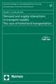 Demand and supply interactions in transport models: The case of hinterland transportation