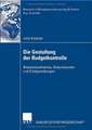 Die Gestaltung der Budgetkontrolle: Bestandsaufnahme, Determinanten und Erfolgswirkungen