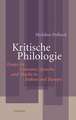 Kritische Philologie