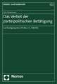 Das Verbot der parteipolitischen Betätigung