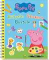 Peppa Pig Rätseln Stickern Basteln