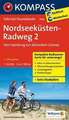 Nordseeküstenradweg 2, Von Hamburg/Elbe zur dänischen Grenze 1 : 50 000