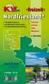 Nordfriesland Kreis mit Sylt, Amrum, Föhr und Halligen, KVplan, Radkarte/Freizeitkarte/Wanderkarte, 1:60.000