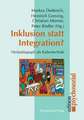 Inklusion statt Integration?