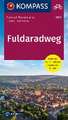 KOMPASS Fahrrad-Tourenkarte Fuldaradweg 1:50.000