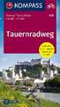 KOMPASS Fahrrad-Tourenkarte Tauernradweg 1:50.000