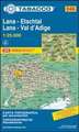 Tabacco Wandern 1 : 25 000 Lana Etschtal