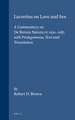 Lucretius on Love and Sex: A Commentary on <i>De Rerum Natura</i> IV, 1030-1287, with Prolegomena, Text and Translation