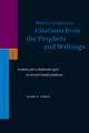 Philo's Scriptures: Citations from the Prophets and Writings: Evidence for a <i>Haftarah</i> Cycle in Second Temple Judaism