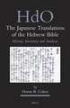 The Japanese Translations of the Hebrew Bible: History, Inventory and Analysis