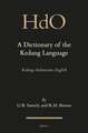 A Dictionary of the Kedang Language: Kedang-Indonesian-English