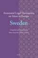 Annotated Legal Documents on Islam in Europe: Sweden