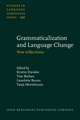 Grammaticalization and Language Change