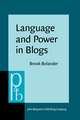 Language and Power in Blogs