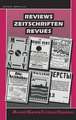 Reviews. Zeitschriften. Revues: Die Fackel; Die Weltbühne; Anbruch; Le Disque vert; Mécano; Versty