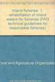 Inland Fisheries - 1. Rehabilitation of Inland Waters for Fisheries: Fao Technical Guidelines for Responsible Fisheries No. 6 Suppl. 1