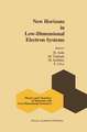 New Horizons in Low-Dimensional Electron Systems: A Festschrift in Honour of Professor H. Kamimura