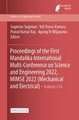 Proceedings of the First Mandalika International Multi-Conference on Science and Engineering 2022, MIMSE 2022 (Mechanical and Electrical)