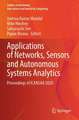 Applications of Networks, Sensors and Autonomous Systems Analytics: Proceedings of ICANSAA 2020