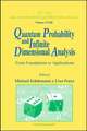 Quantum Probability and Infinite Dimensional Analysis: From Foundations to Appllications