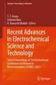 Recent Advances in Electrochemical Science and Technology: Select Proceedings of 1st International Conference on Women in Electrochemistry (ICWEC) 2023