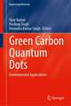 Green Carbon Quantum Dots: Environmental Applications