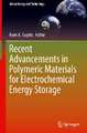 Recent Advancements in Polymeric Materials for Electrochemical Energy Storage