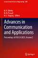 Advances in Communication and Applications: Proceedings of ERCICA 2023, Volume 2