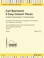 BAERMANN, C: 5 EASY CONCERT PIECES OP 63