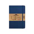 Moustachine Classic Linen Hardcover Dark Blue Lined Medium