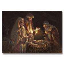 Nativity Christmas Card: Collectible Trading Cards