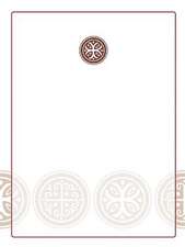 Celtic Cross Bookplate, Pack of 15