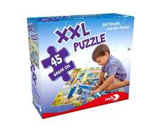 XXL Puzzle Auf Streife mit der Polizei. 45 Teile