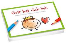 Gott hat dich lieb - Postkartenbuch