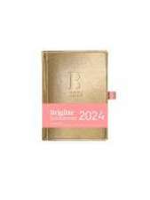 Brigitte Goldkalender 2025 - Buchkalender - Taschenkalender - Lifestyle - 10x14