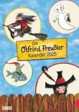 Der Otfried-Preußler-Kalender 2025 - Wandkalender für Kinder - Mit Räuber Hotzenplotz, Kleiner Hexe und Co. - 29,7 x 42 cm - Spiralbindung