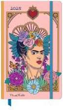 DUMONT - Frida Kahlo 2025 Wochen-Notizkalender, 13x21cm, Tas