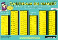 PRESSOGRAM Zaubertafel - Zahlenraum bis 100