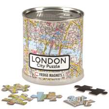 London City Puzzle Magnetic 100 Pieces, 26 x 35 cm