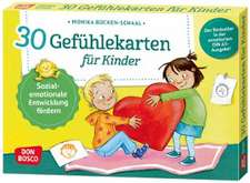 30 Gefühlekarten für Kinder