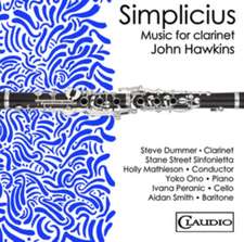 Simplicius-Music for Clarinet by John Hawkins