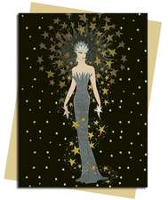 Starstruck (Erté) Greeting Card