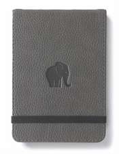 Dingbats A6+ Wildlife Grey Elephant Reporter Notebook - Plai