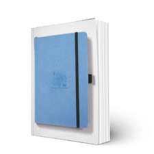 Dingbats* Earth A5+ Sky Blue Great Barrier Reef Notebook - Dotted