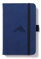 Dingbats* Wildlife A6 Pocket Blue Whale Notebook - Plain