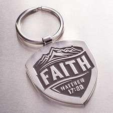 Keyring Metal Faith