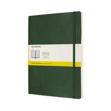 Moleskine Extra Large Squared Softcover Notebook: Myrtle Green